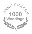 1000 weddings