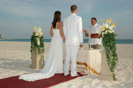 Romantische ceremonies op het strand van Aruba